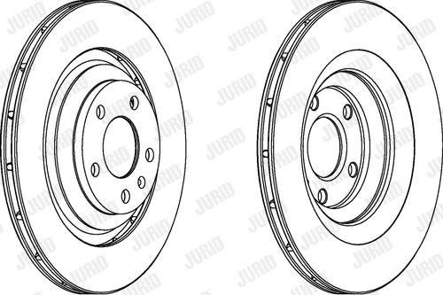 Jurid 562512JC - Гальмівний диск avtolavka.club