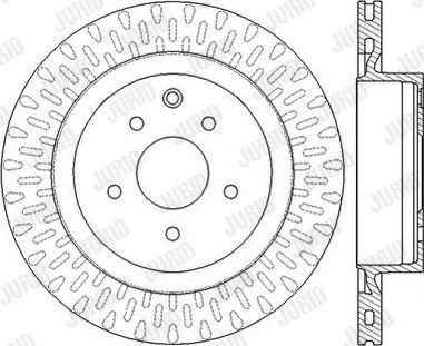 Jurid 562577JC - Гальмівний диск avtolavka.club