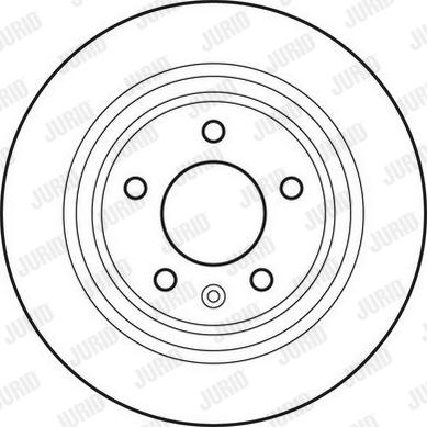 Jurid 562640JC - Гальмівний диск avtolavka.club