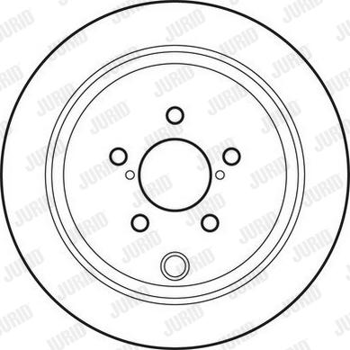 Jurid 562660JC - Гальмівний диск avtolavka.club