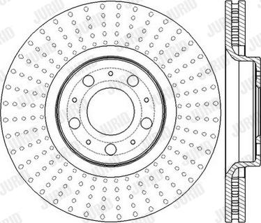 Jurid 562606JC - Гальмівний диск avtolavka.club