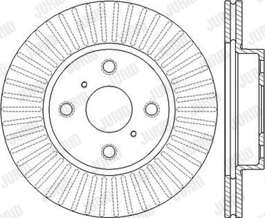 Jurid 562602JC - Гальмівний диск avtolavka.club