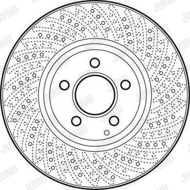 Jurid 562634JC - Гальмівний диск avtolavka.club