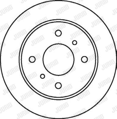 Jurid 562032JC - Гальмівний диск avtolavka.club