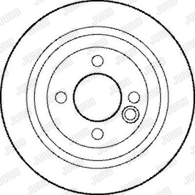 Jurid 562194J - Гальмівний диск avtolavka.club