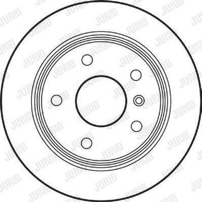 Jurid 562149J-1 - Гальмівний диск avtolavka.club