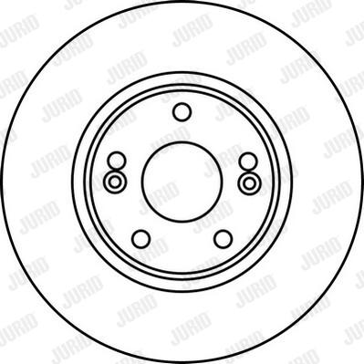 Jurid 562182J-1 - Гальмівний диск avtolavka.club