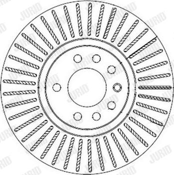 Jurid 562390JC - Гальмівний диск avtolavka.club