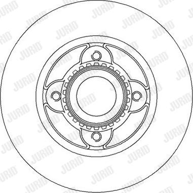 Jurid 562366JC - Гальмівний диск avtolavka.club