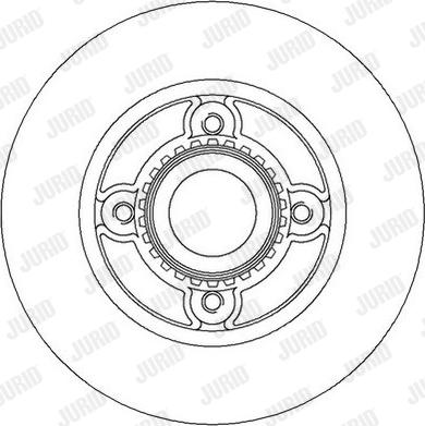 Jurid 562367JC - Гальмівний диск avtolavka.club