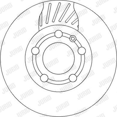 Jurid 562307J - Гальмівний диск avtolavka.club