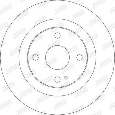 Jurid 562255J-1 - Гальмівний диск avtolavka.club