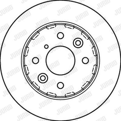 CAR M5611V - Гальмівний диск avtolavka.club