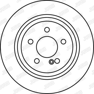 Jurid 562213J - Гальмівний диск avtolavka.club