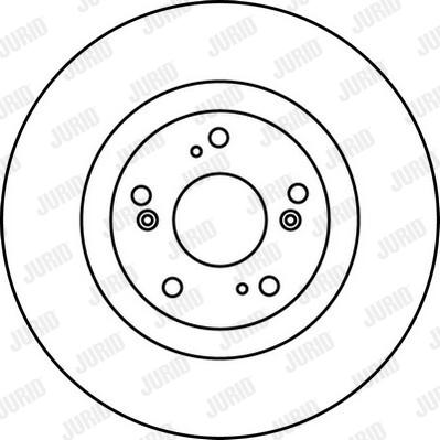 Jurid 562231JC-1 - Гальмівний диск avtolavka.club