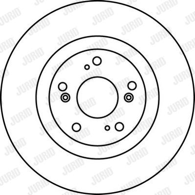 Jurid 562231J - Гальмівний диск avtolavka.club