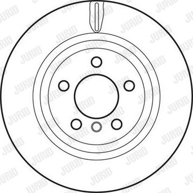 Jurid 562793JC - Гальмівний диск avtolavka.club