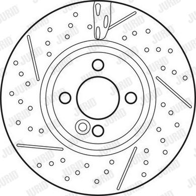 Jurid 562745JC - Гальмівний диск avtolavka.club