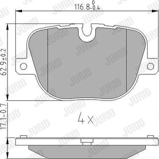 Magneti Marelli 363700201996 - Гальмівні колодки, дискові гальма avtolavka.club