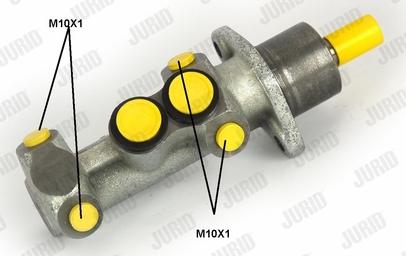 Jurid 132256J - Головний гальмівний циліндр avtolavka.club