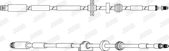 Jurid 173177J - Гальмівний шланг avtolavka.club