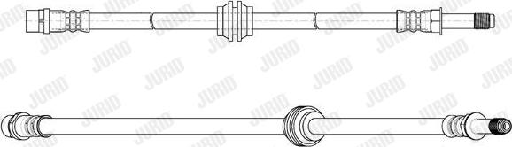 Jurid 173311J - Гальмівний шланг avtolavka.club