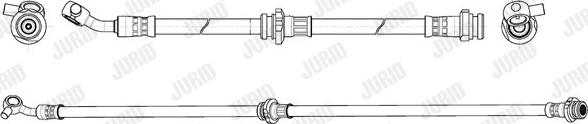 Jurid 173266J - Гальмівний шланг avtolavka.club