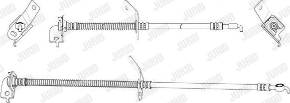 Jurid 172992J - Гальмівний шланг avtolavka.club