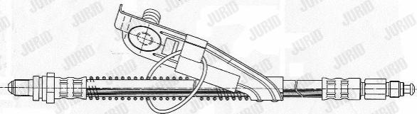 Jurid 172459J - Гальмівний шланг avtolavka.club