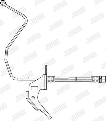 Jurid 172691J - Гальмівний шланг avtolavka.club