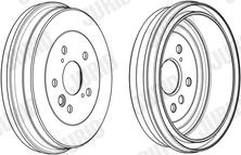 Jurid 329342J - Гальмівний барабан avtolavka.club