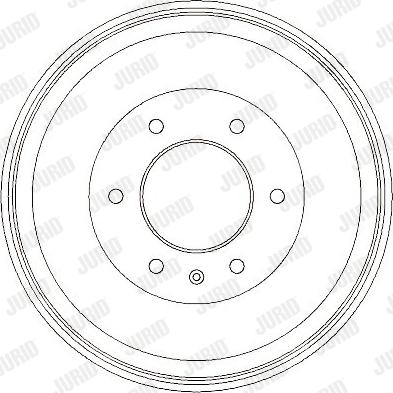 Jurid 329326J - Гальмівний барабан avtolavka.club