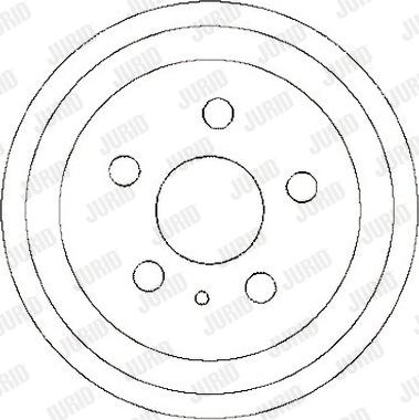 Jurid 329248J - Гальмівний барабан avtolavka.club