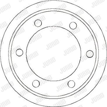 Jurid 329252J - Гальмівний барабан avtolavka.club