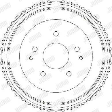 Jurid 329286J - Гальмівний барабан avtolavka.club