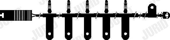 Jurid FWI270 - Сигналізатор, знос гальмівних колодок avtolavka.club