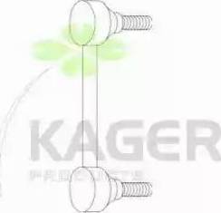 Kager 850241 - Тяга / стійка, стабілізатор avtolavka.club