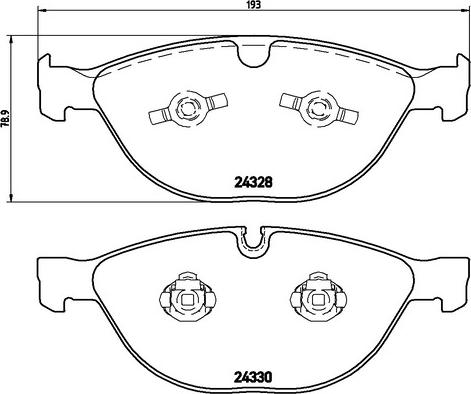 Open Parts BPA0958.10 - Гальмівні колодки, дискові гальма avtolavka.club