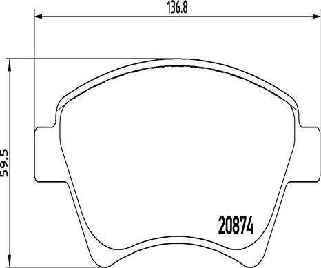 Kaishin FK20222 - Гальмівні колодки, дискові гальма avtolavka.club