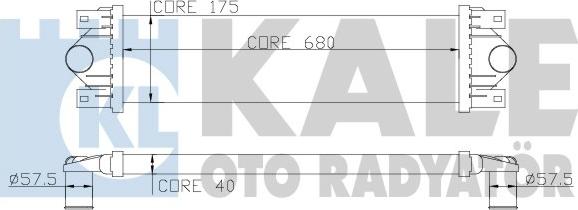 KALE OTO RADYATÖR 345000 - Интеркулер avtolavka.club