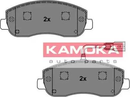 Kamoka JQ101145 - Гальмівні колодки, дискові гальма avtolavka.club