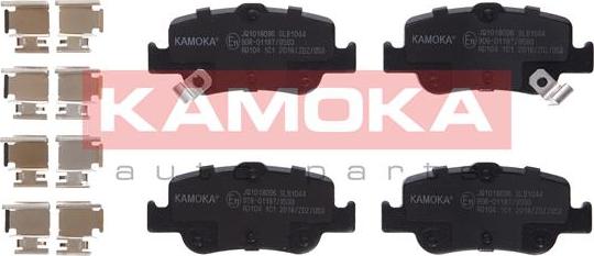 Kamoka JQ1018096 - Гальмівні колодки, дискові гальма avtolavka.club