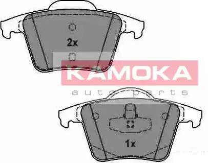 Kamoka JQ1013564 - Гальмівні колодки, дискові гальма avtolavka.club