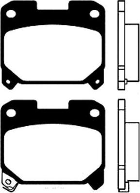 Kavo Parts BP-9056 - Гальмівні колодки, дискові гальма avtolavka.club