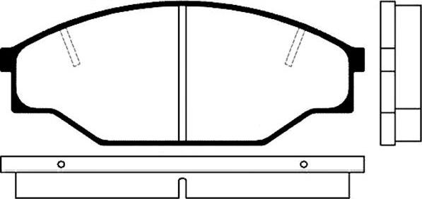 Kavo Parts BP-9010 - Гальмівні колодки, дискові гальма avtolavka.club