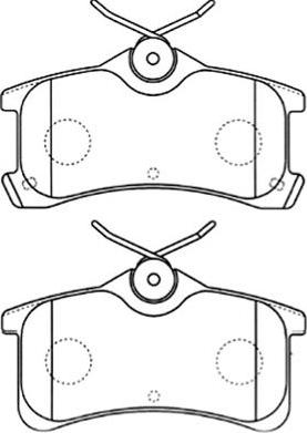 Kavo Parts BP-9081 - Гальмівні колодки, дискові гальма avtolavka.club