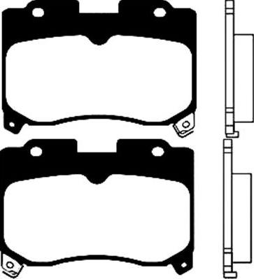 Kavo Parts BP-9034 - Гальмівні колодки, дискові гальма avtolavka.club