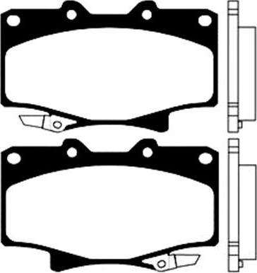 Kavo Parts BP-9029 - Гальмівні колодки, дискові гальма avtolavka.club