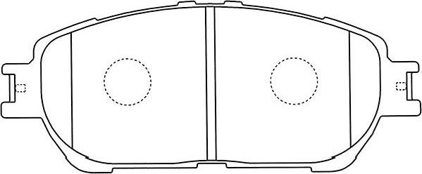 Kavo Parts BP-9108 - Гальмівні колодки, дискові гальма avtolavka.club