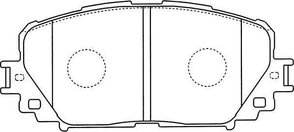 Kavo Parts BP-9118 - Гальмівні колодки, дискові гальма avtolavka.club